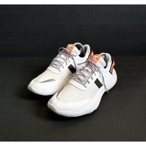 SOREL Kinetic Breakthru Tech Lace Sneakers Sz 10 41 White Orange Gray